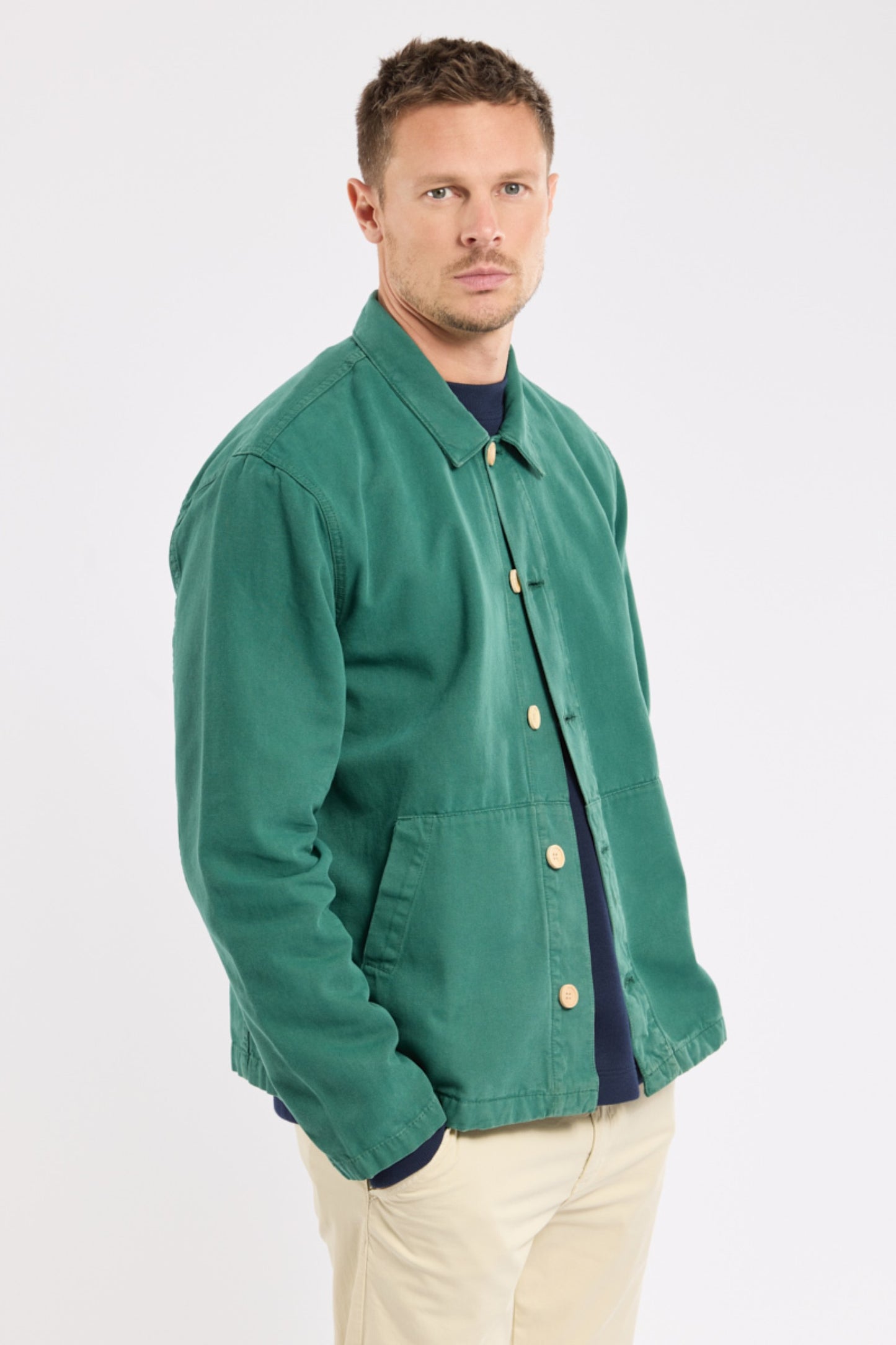 Fisherman Jacket - Dark Ivy