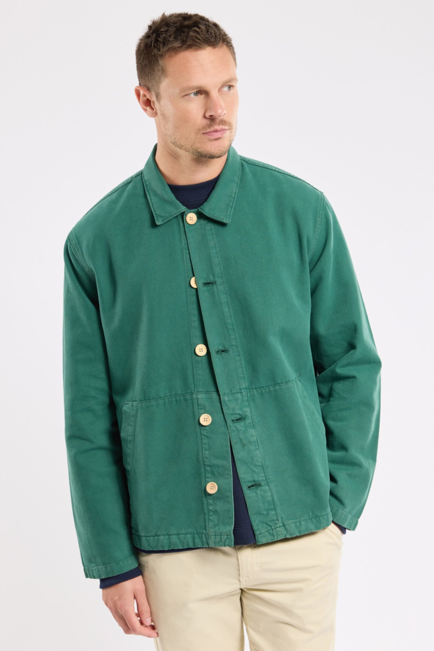 Fisherman Jacket - Dark Ivy