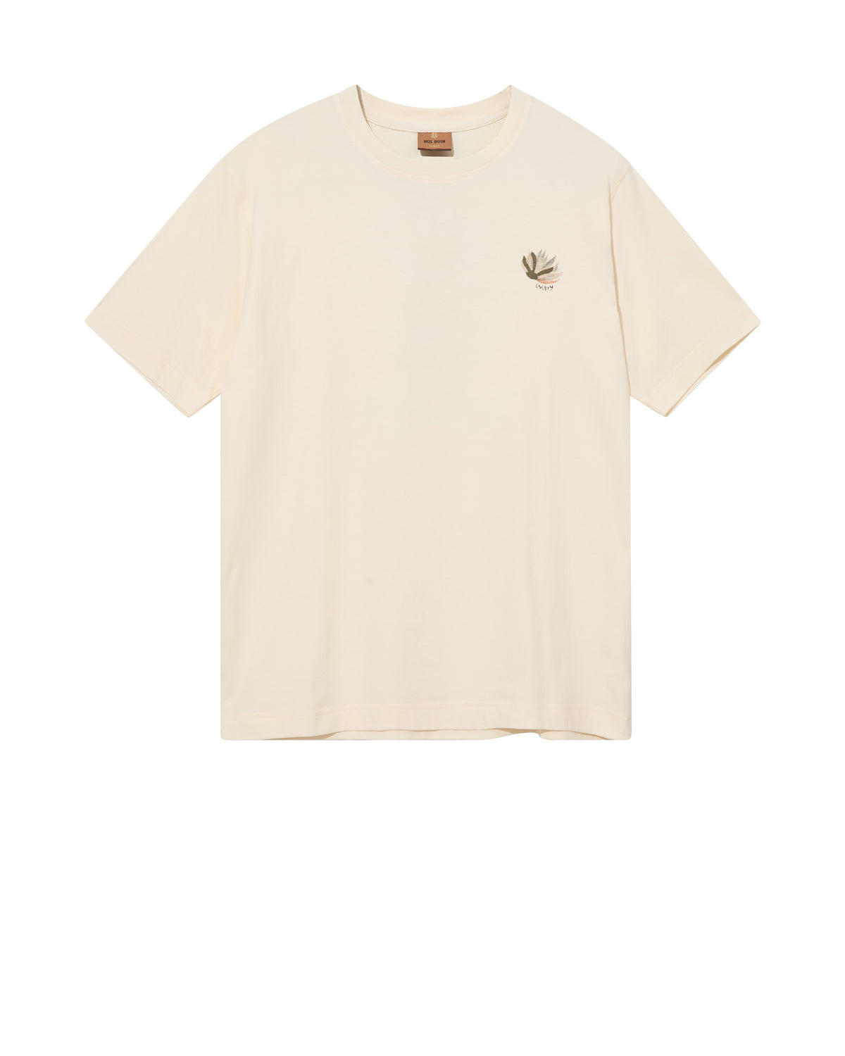 Motion Flower Tee - Ecru