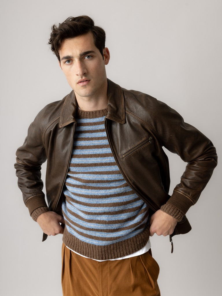Thom Leather Bomber