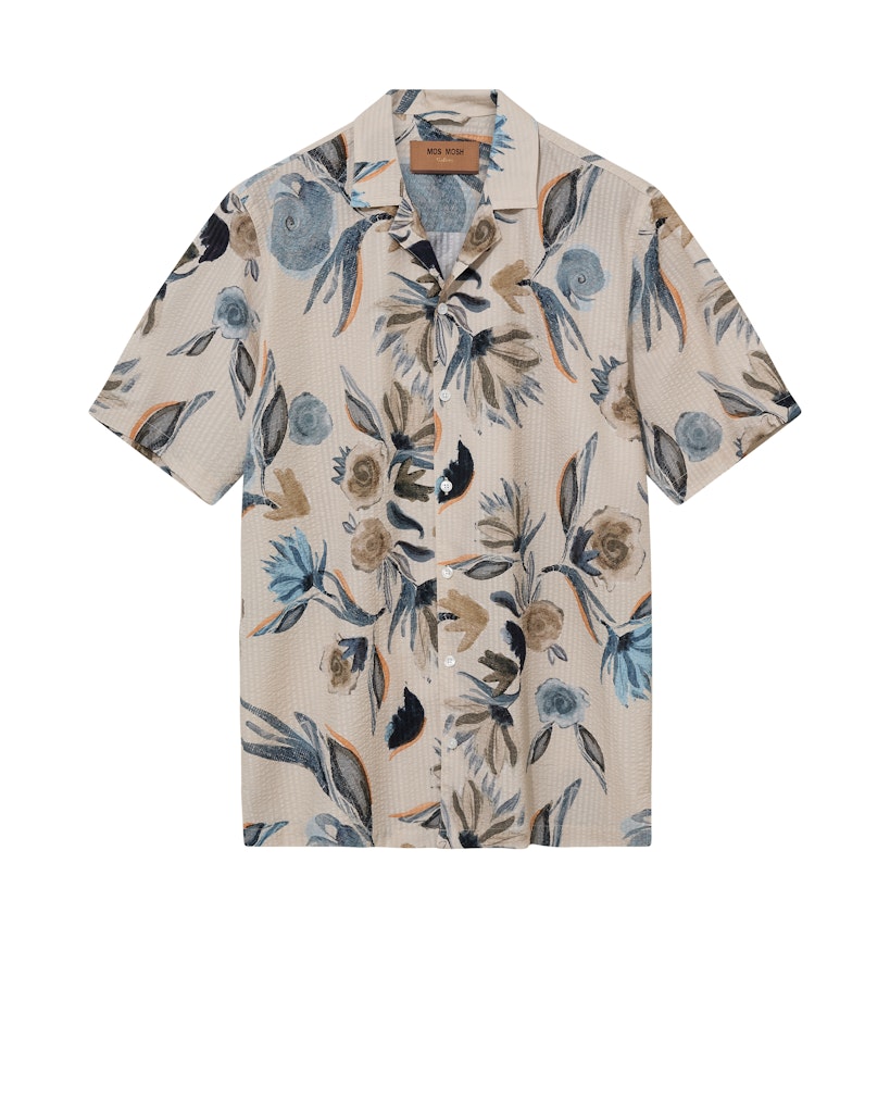 Joel Haiku Seer SS Shirt - Ecru