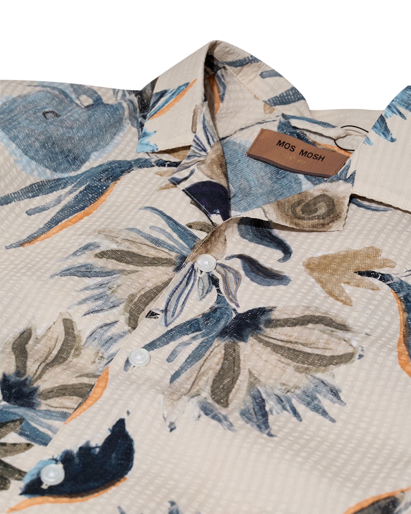 Joel Haiku Seer SS Shirt - Ecru