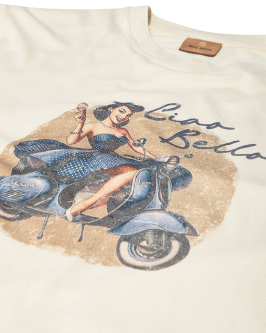 Ciao O-SS Tee - Ecru