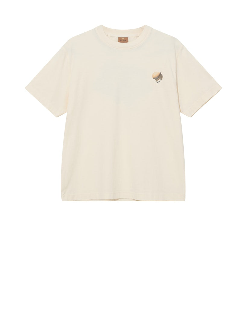 Amalfi O-SS Tee - Ecru