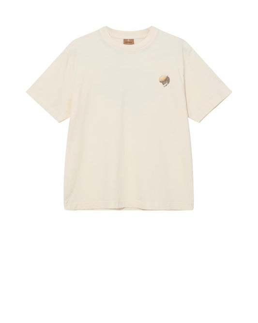 Amalfi O-SS Tee - Ecru
