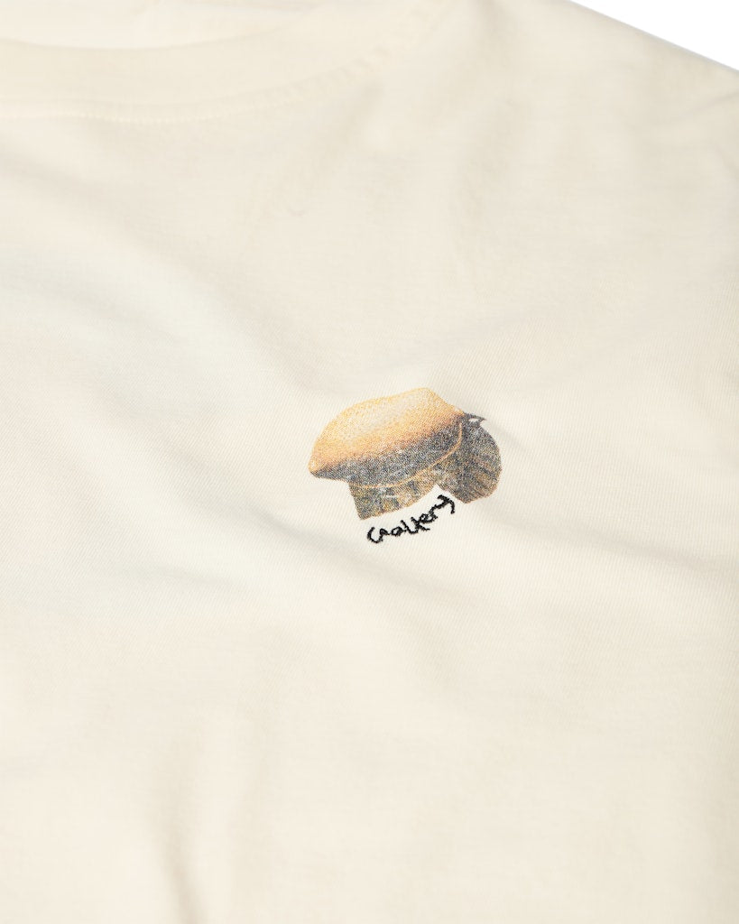 Amalfi O-SS Tee - Ecru