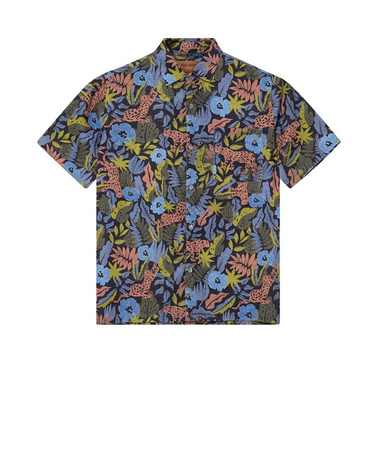 Babel Wild SS Shirt - Salute Navy