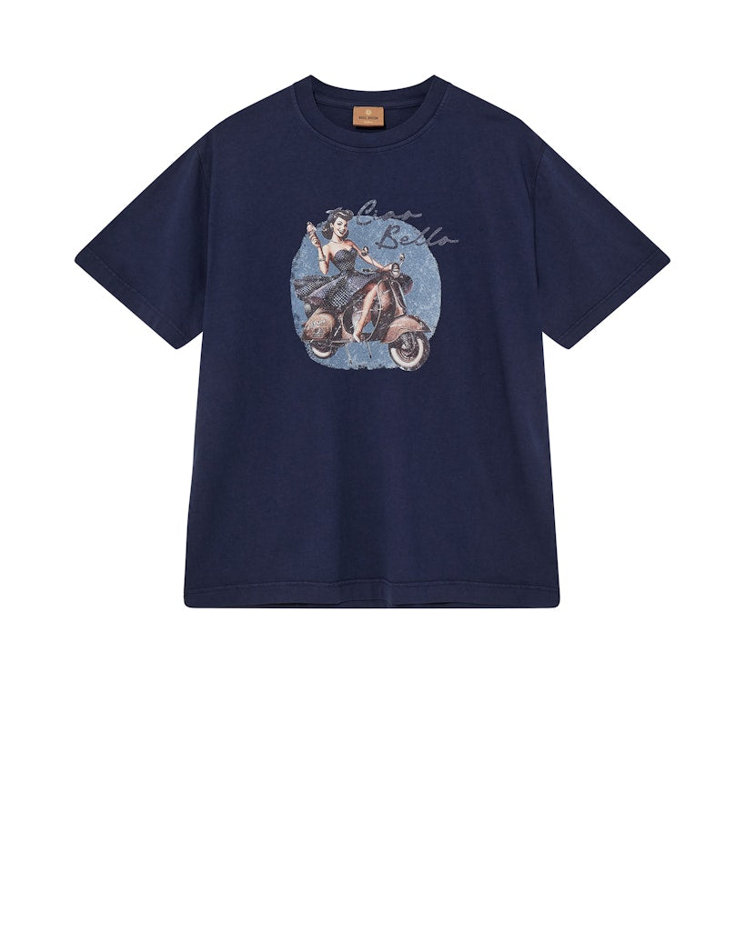Ciao O-SS Tee - Navy