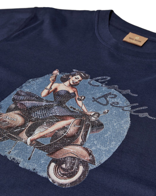 Ciao O-SS Tee - Navy
