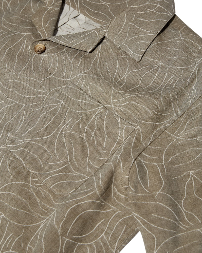 Marlon Vanese Cuban Shirt - Grape Leaf