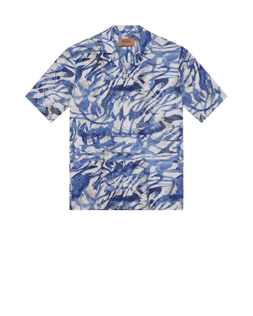 Joel Common Seer SS Shirt - Estate Blue