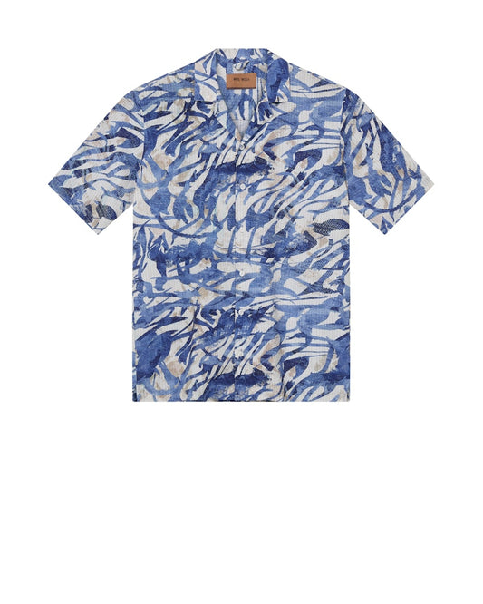 Joel Common Seer SS Shirt - Estate Blue