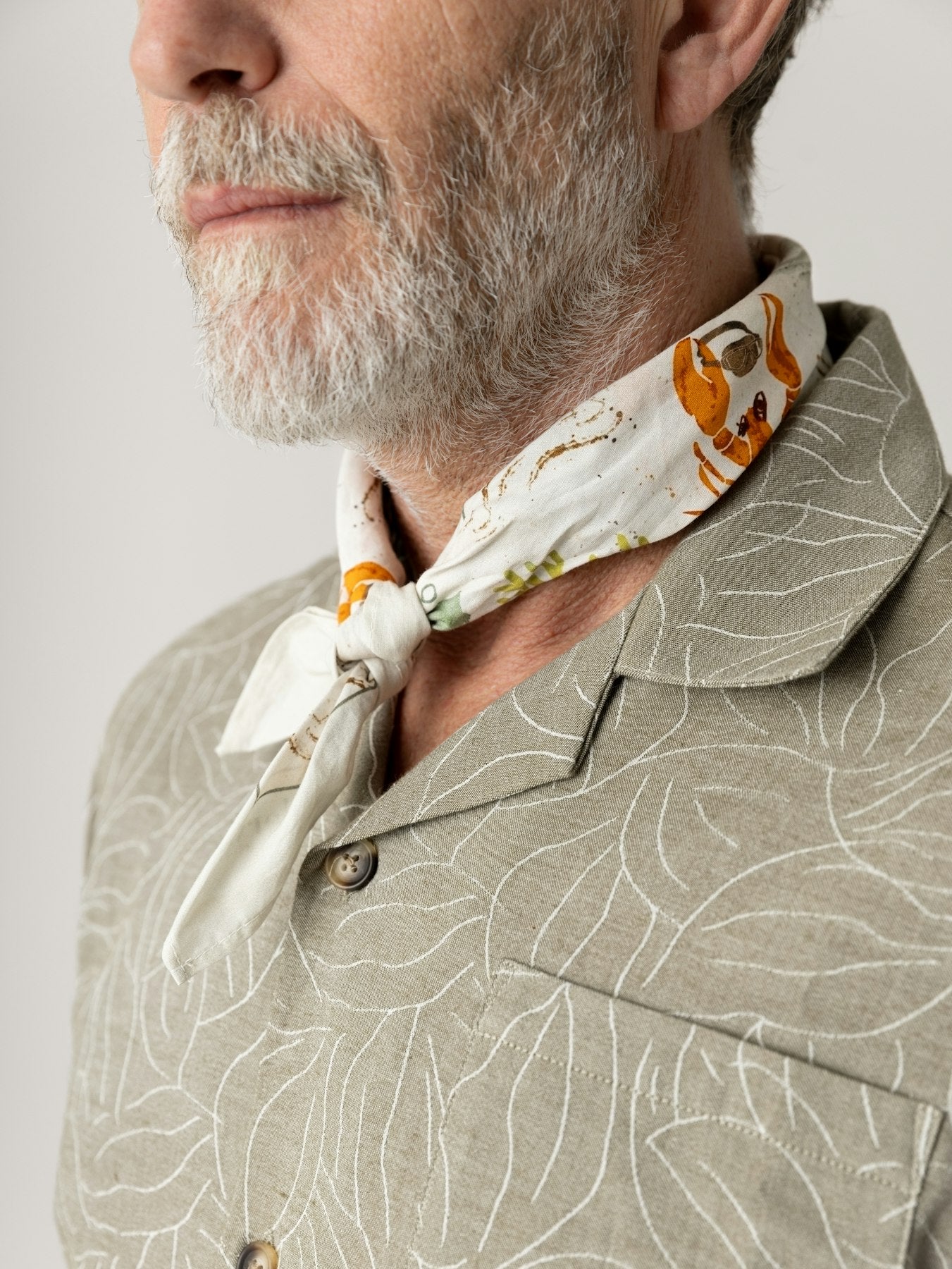 Chase Neckerchief - Ecru