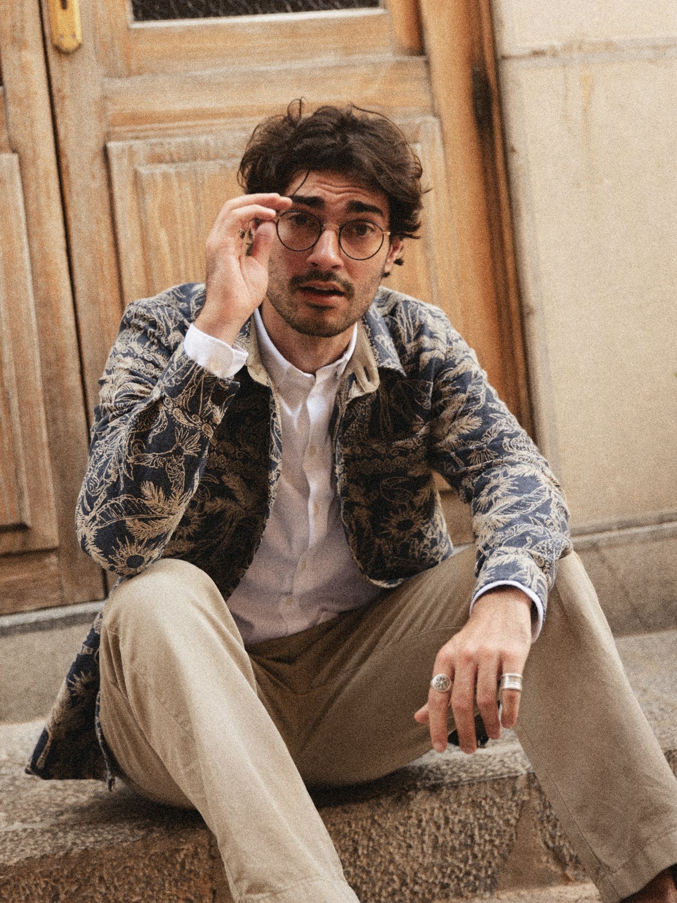 David Garden Overshirt - Salute Navy