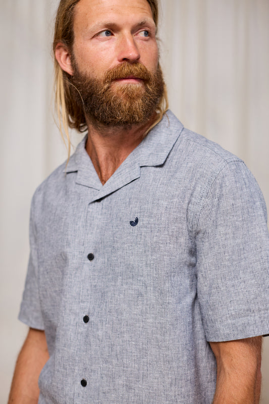 Olivera - Navy Stripes