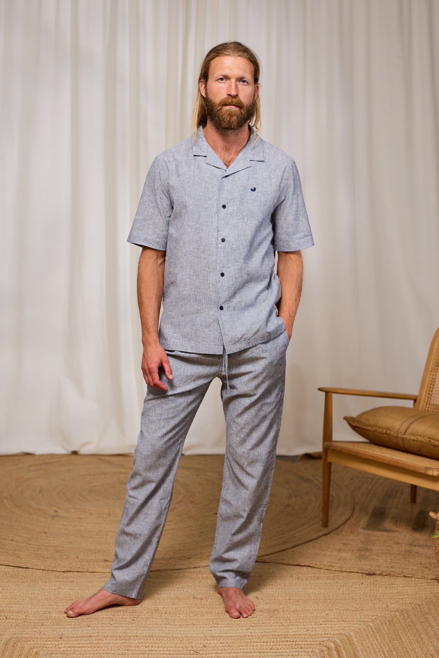 Olivera - Navy Stripes