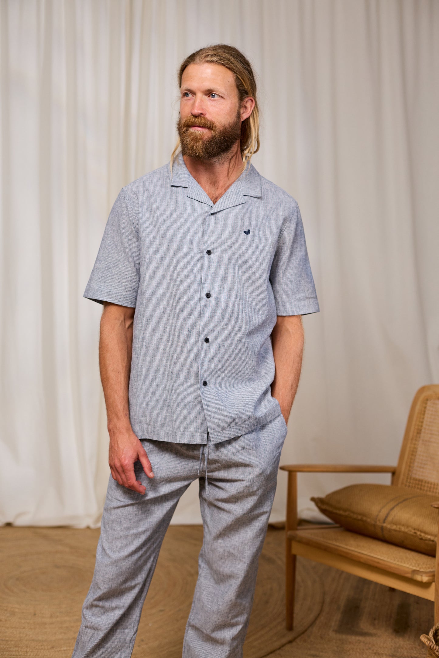 Olivera - Navy Stripes