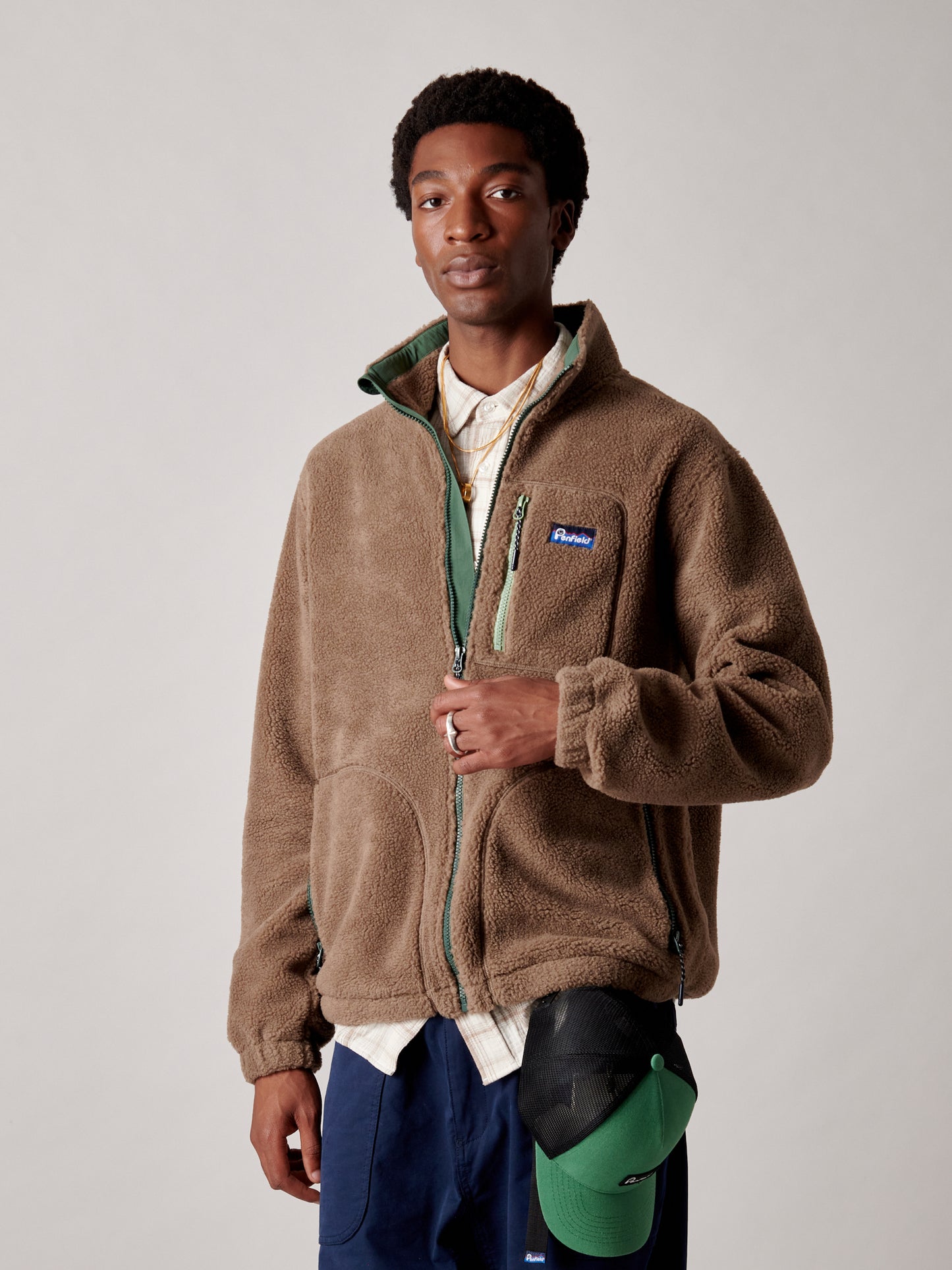 Trail Blaze Feece Jacket - Lead Grey