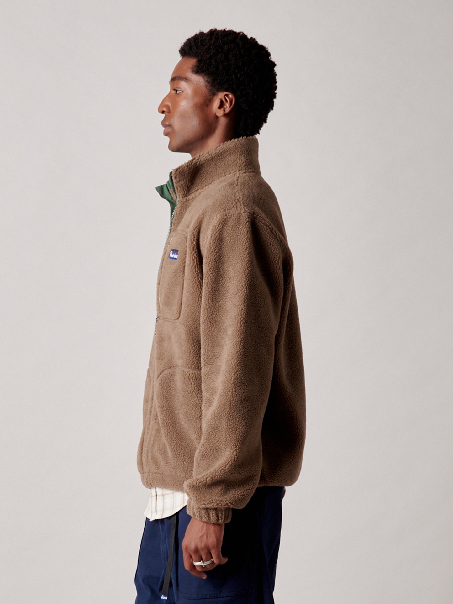 Trail Blaze Feece Jacket - Lead Grey