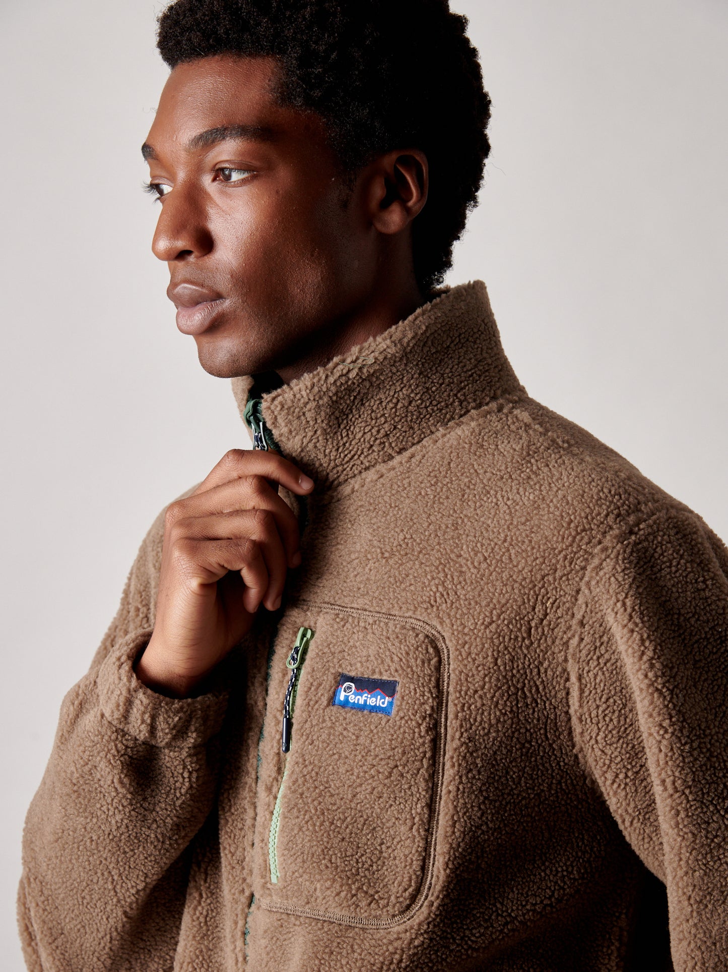 Trail Blaze Feece Jacket - Lead Grey