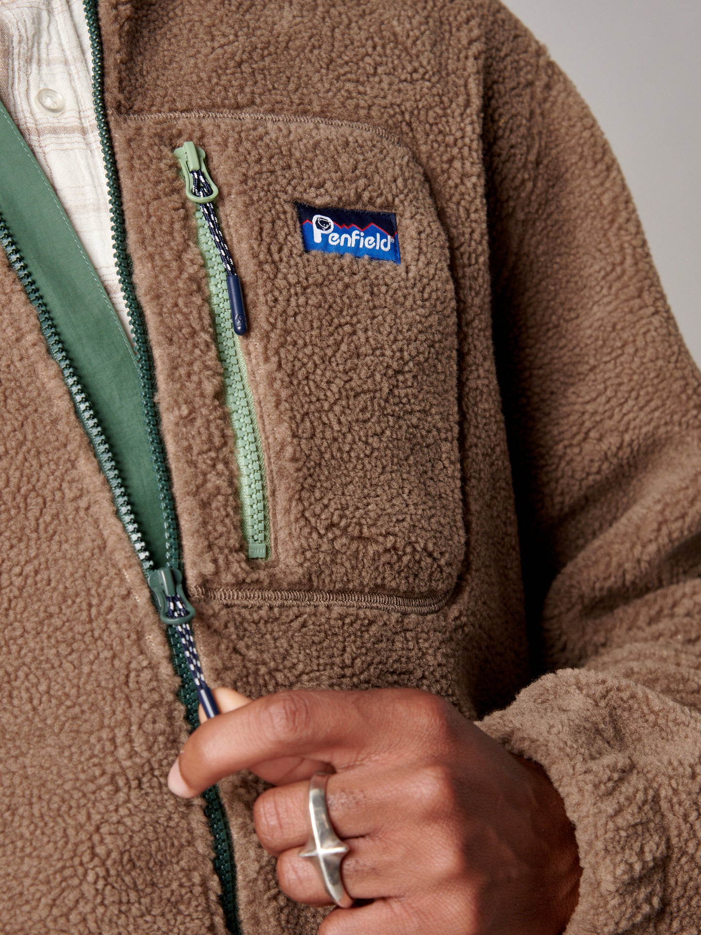 Trail Blaze Feece Jacket - Lead Grey