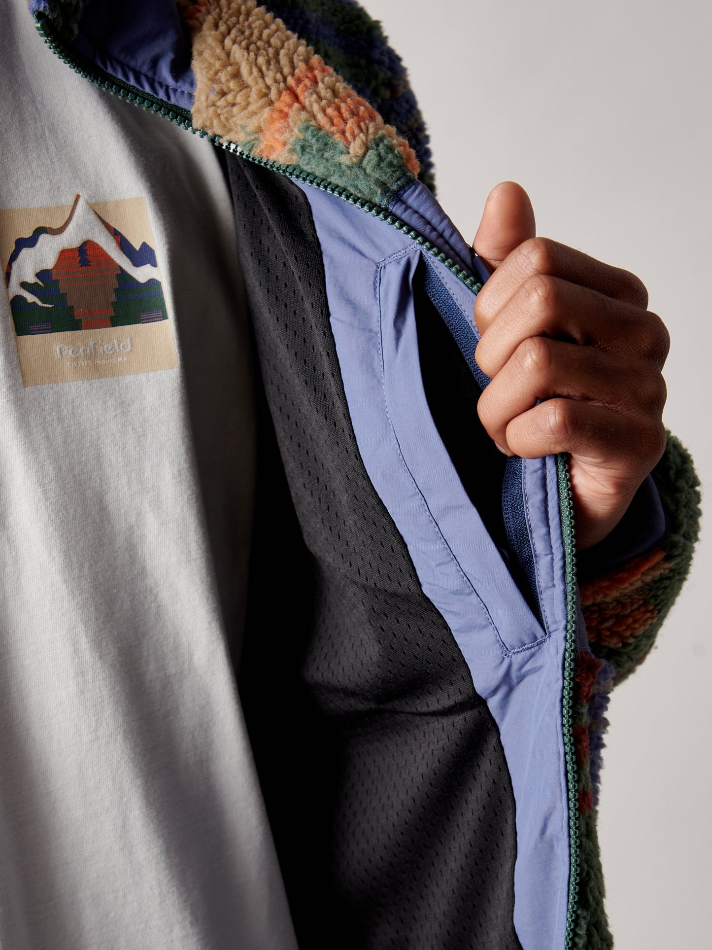 Forefounders Mattawa Fleece Jacket - Lead Gray