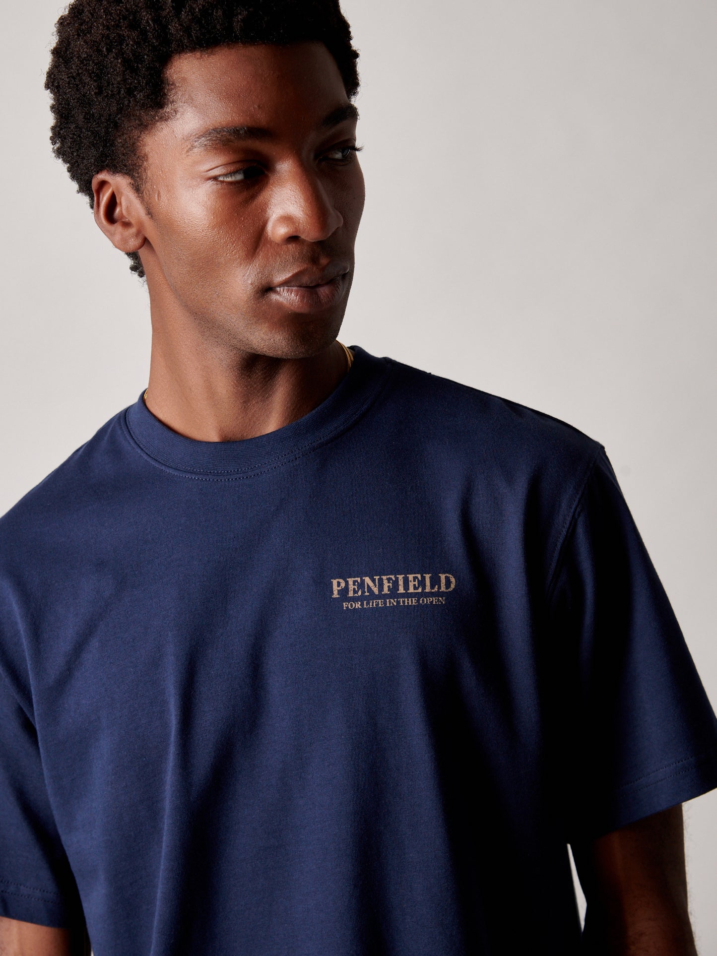 Wild Bear T-Shirt - Navy Blue