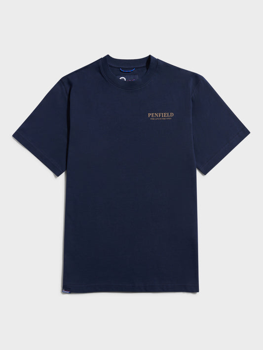 Wild Bear T-Shirt - Navy Blue
