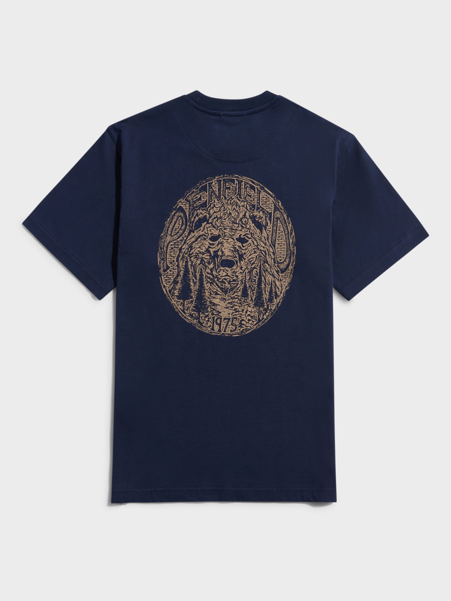 Wild Bear T-Shirt - Navy Blue