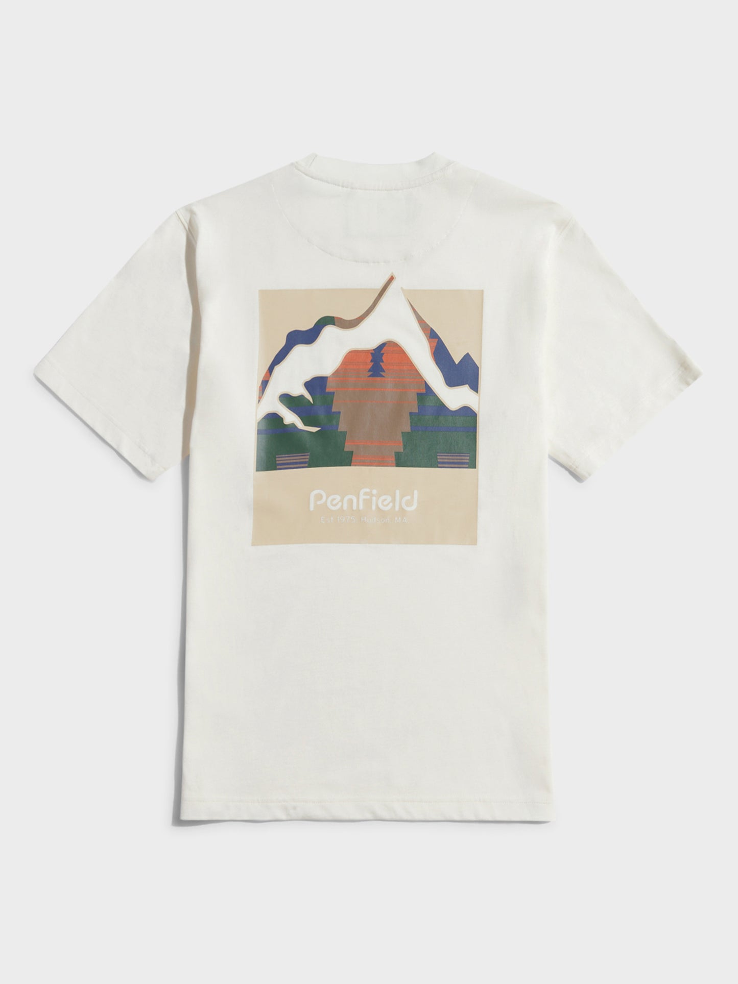 Mountain Back Forefounders Tee - Vanilla Ice