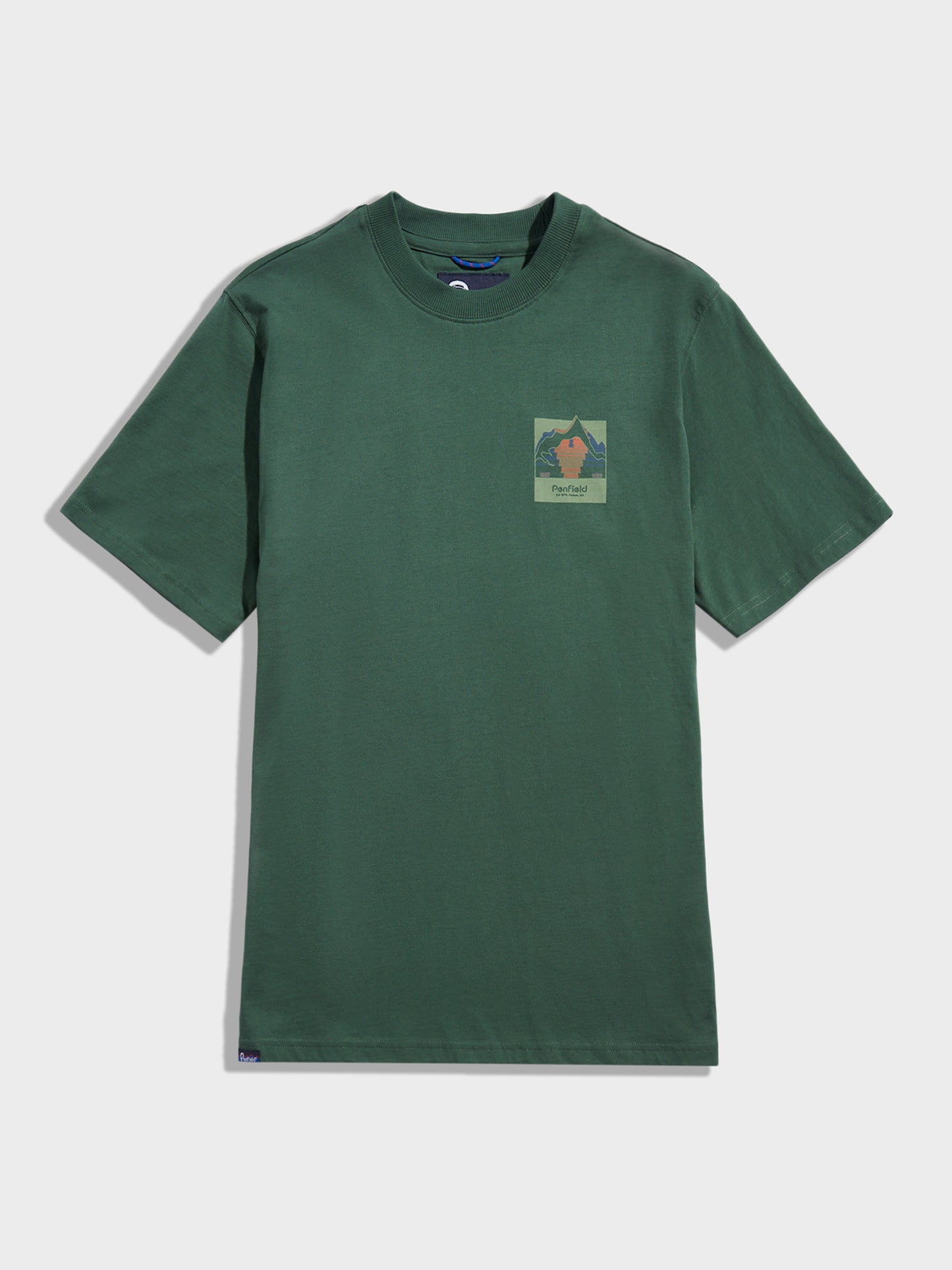 Mountain Back Forefounders Tee - Cilantro
