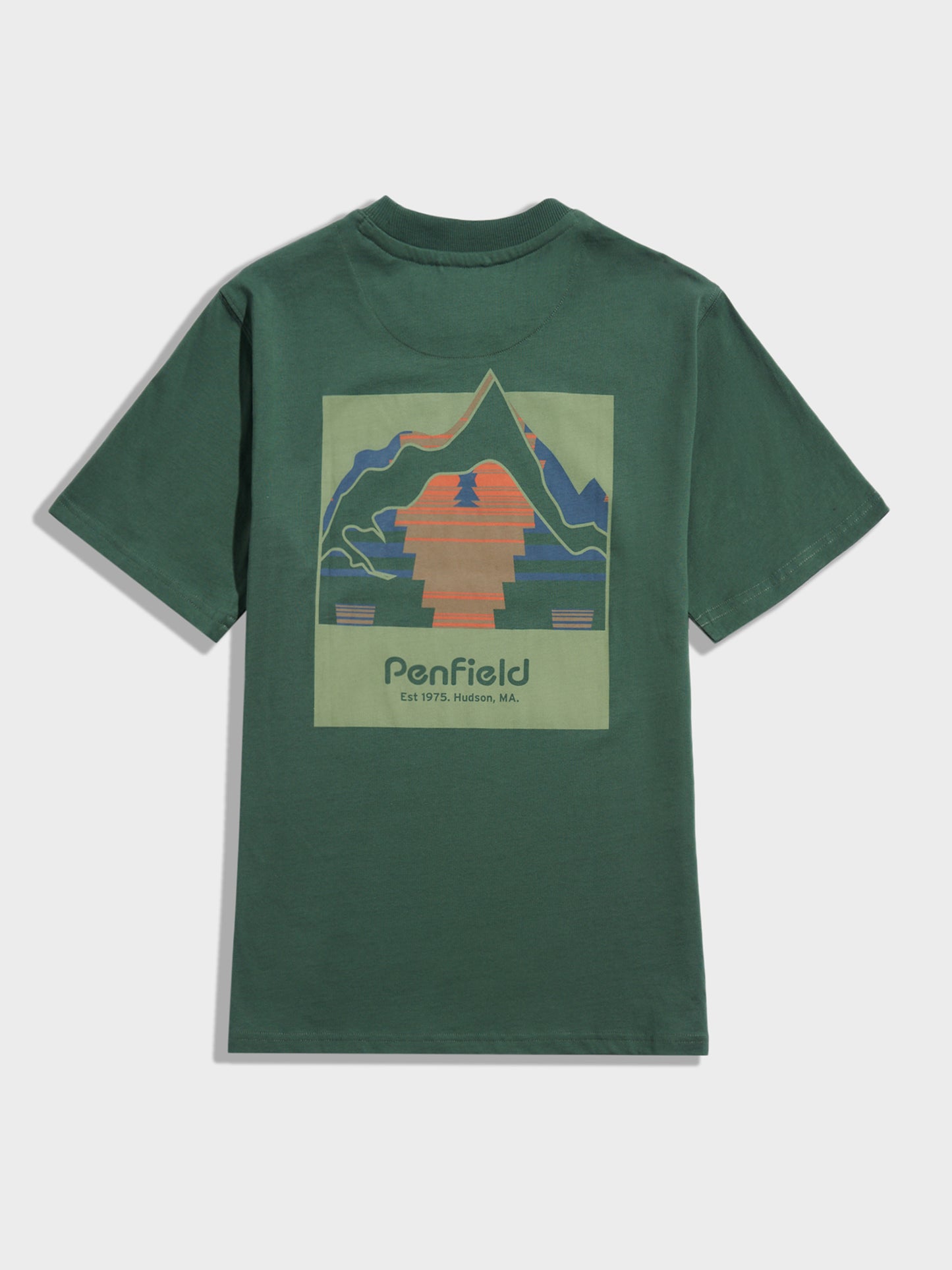 Mountain Back Forefounders Tee - Cilantro