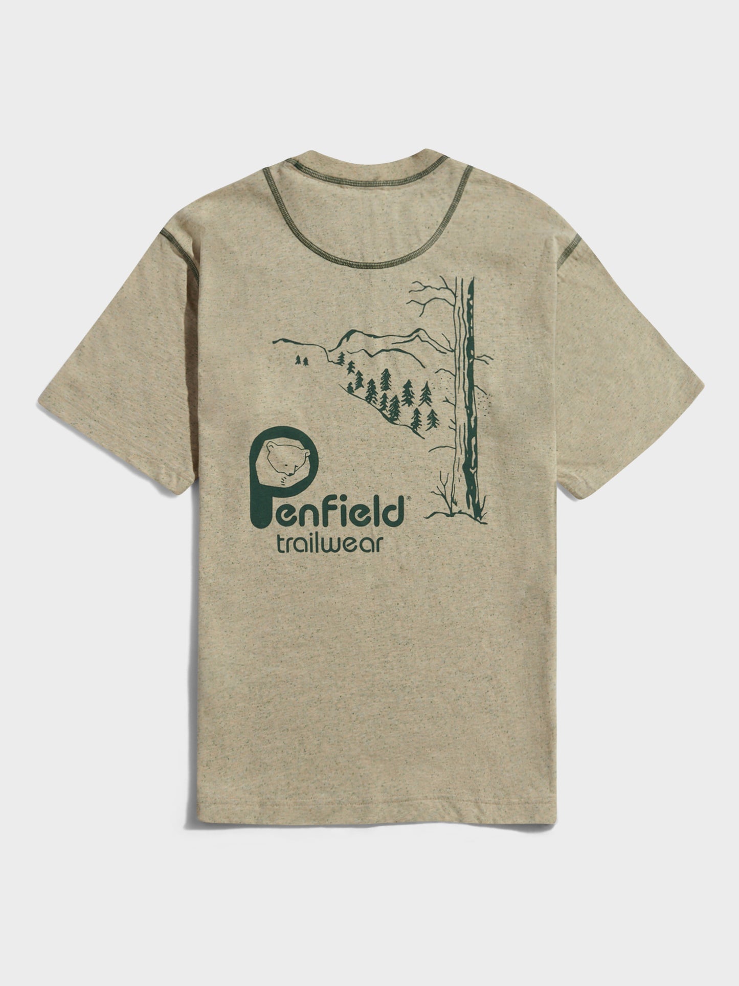 Trailwear Tee - Brown Rice