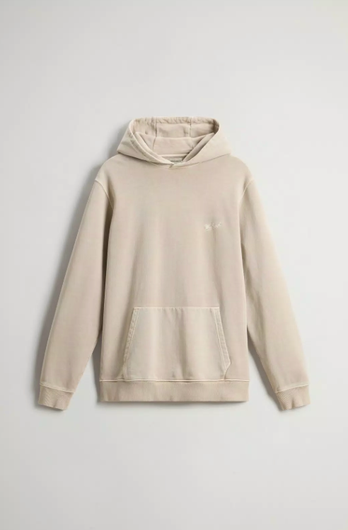 Garment Dyed Hoodie Sweatshirt - Rope