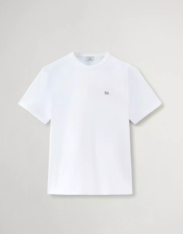 Pure Cotton Sheep Tee - White