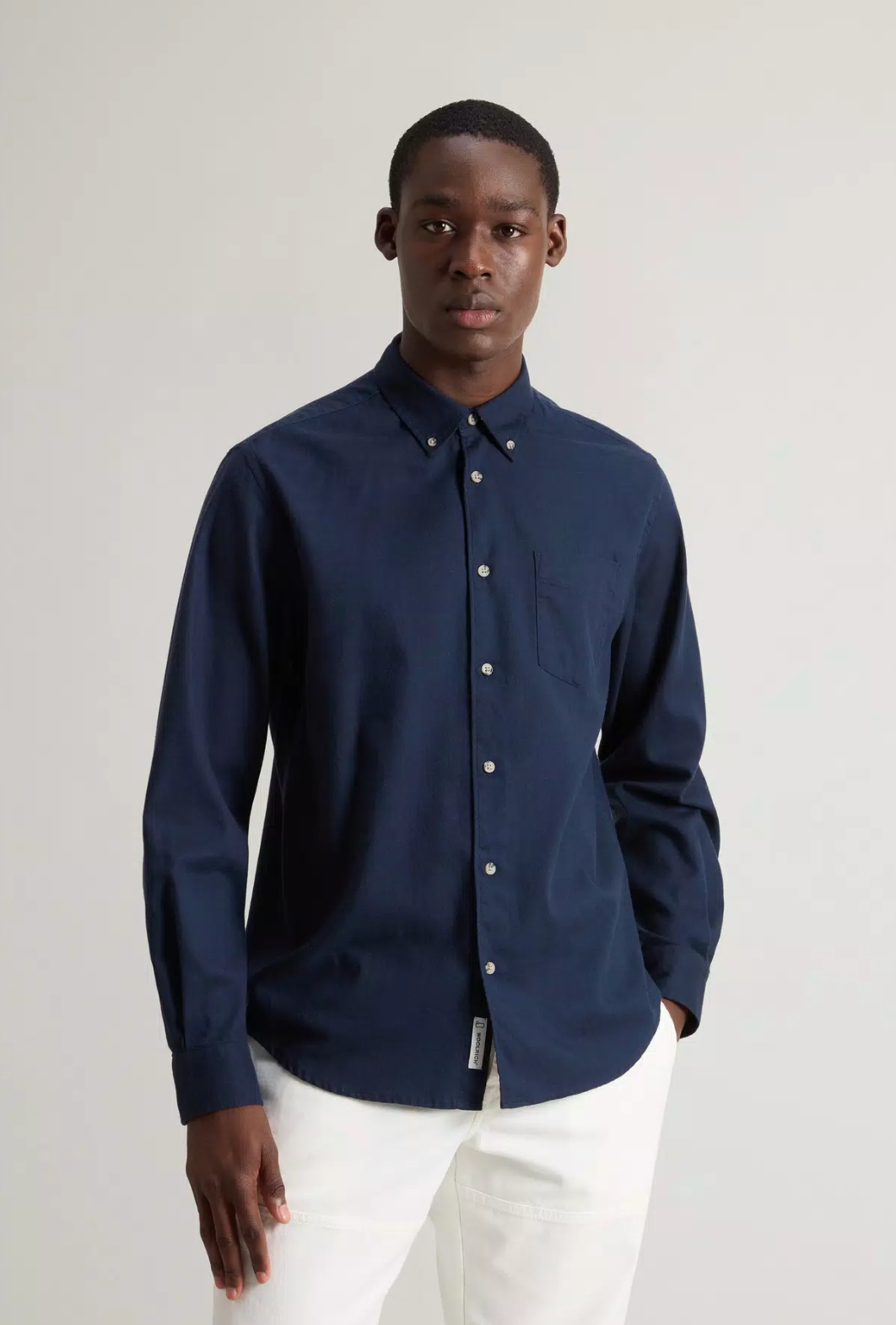 Light Flannel Shirt - Melton Blue