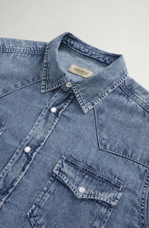 Bleached Denim Shirt