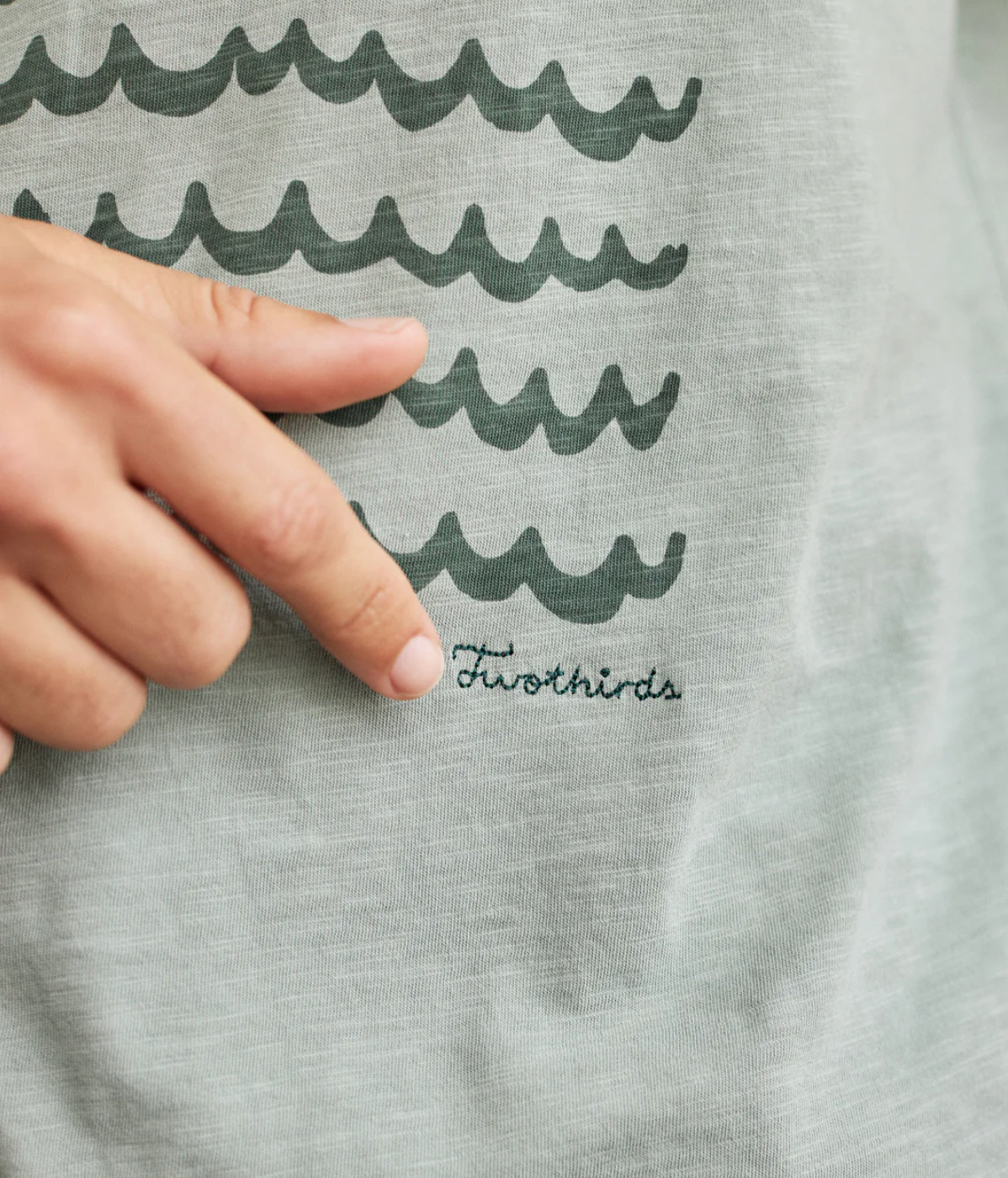 Salm Tee Shirt - Lily Pad Green