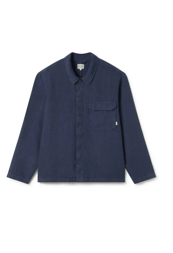 Walpole Overshirt - Navy Blue