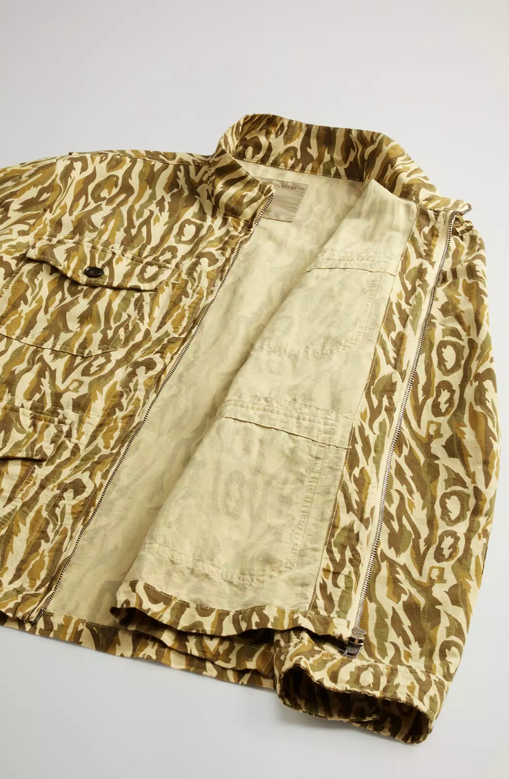 Garment Dyed Overshirt - Shadowbark Camo
