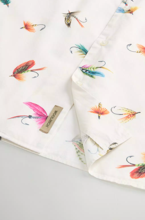 Poplin Cotton Shirt - White Hook