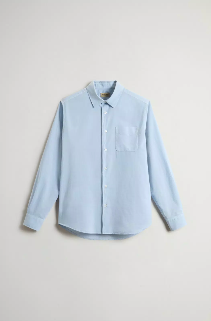 Pure Cotton Muslin Summer Shirt - Flask