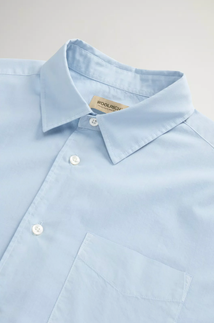 Pure Cotton Muslin Summer Shirt - Flask
