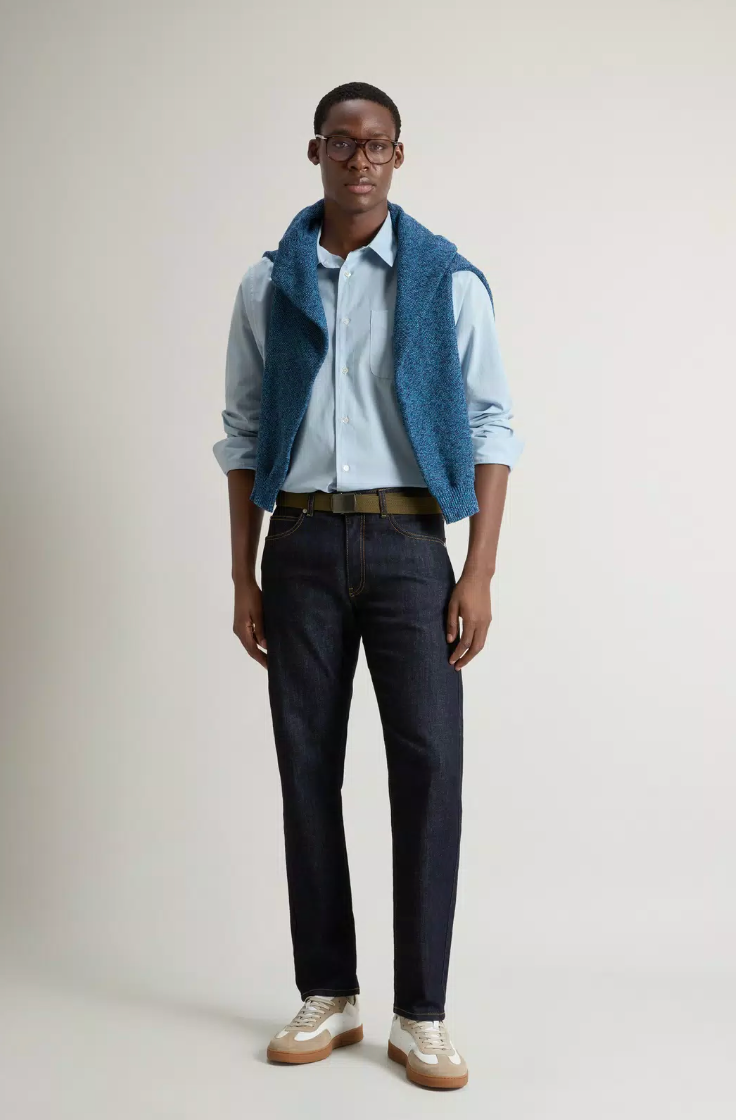 Pure Cotton Muslin Summer Shirt - Flask