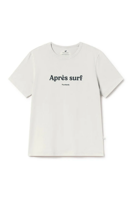 Maroon Tee Shirt - Natural White