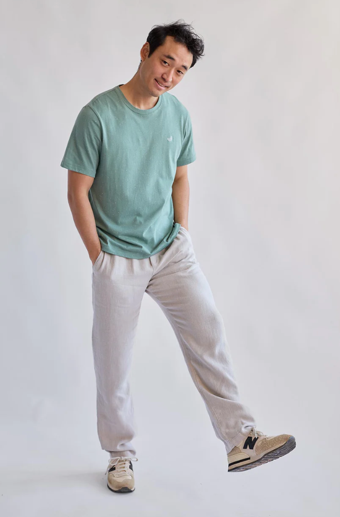 Kotomo Linen Trouser - Natural