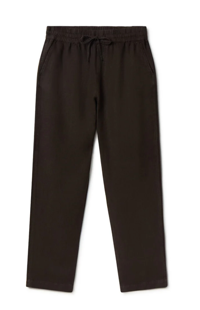 Kotomo Linen Trouser - Brown Earth