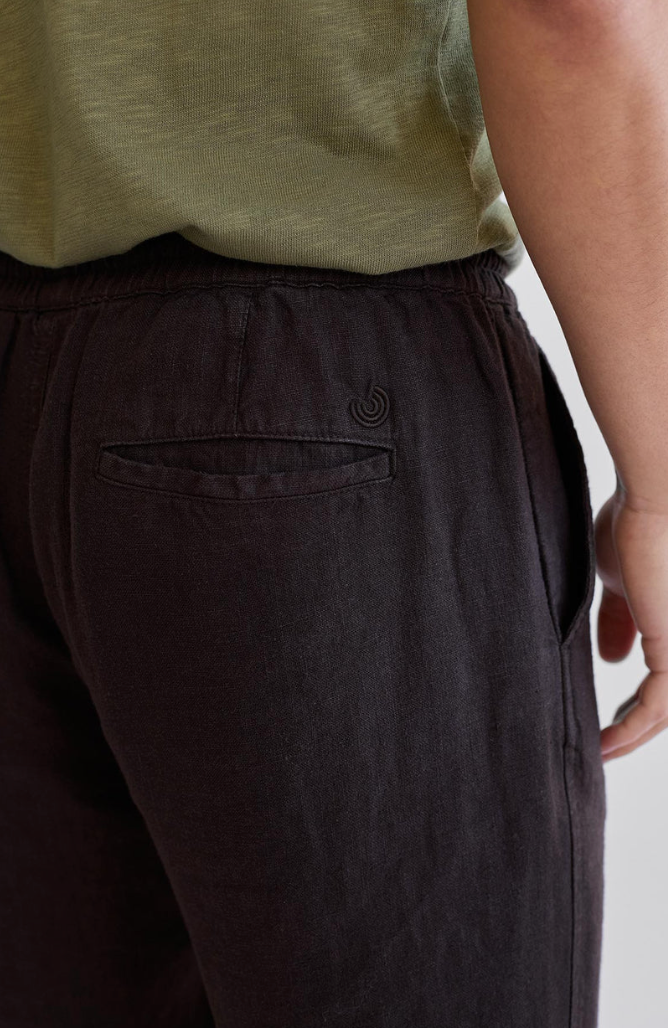Kotomo Linen Trouser - Brown Earth