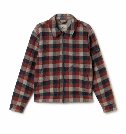 Ballycuggeran Jacket - Navy/Red Checks