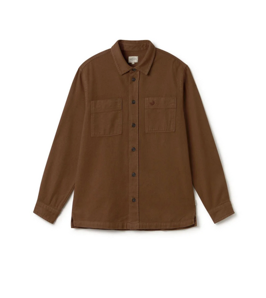 Taylor Flannel Shirt - Brown Sand